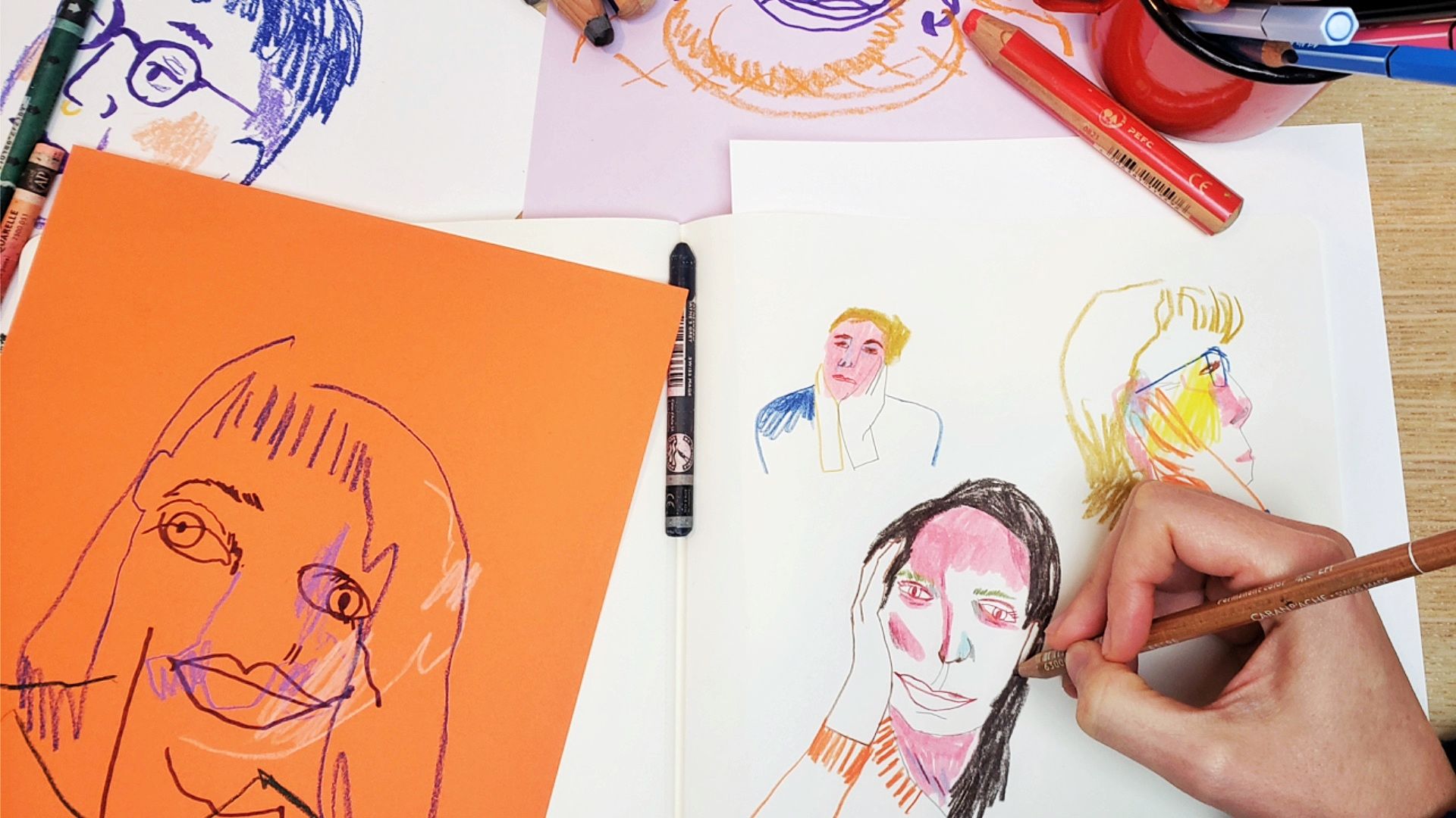 Je te regarde, on se dessine