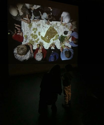 © Camille Orlandini · Écrasé de pomme de terre avec les groupes famille et sociolinguistique de l’Accoord